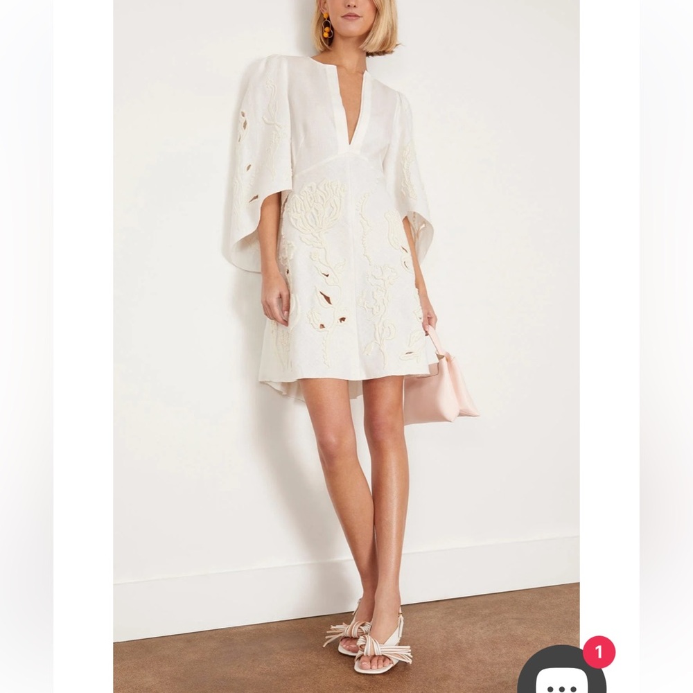 Dorothee Schumacher Embroidered Beauty Dress 1/XS